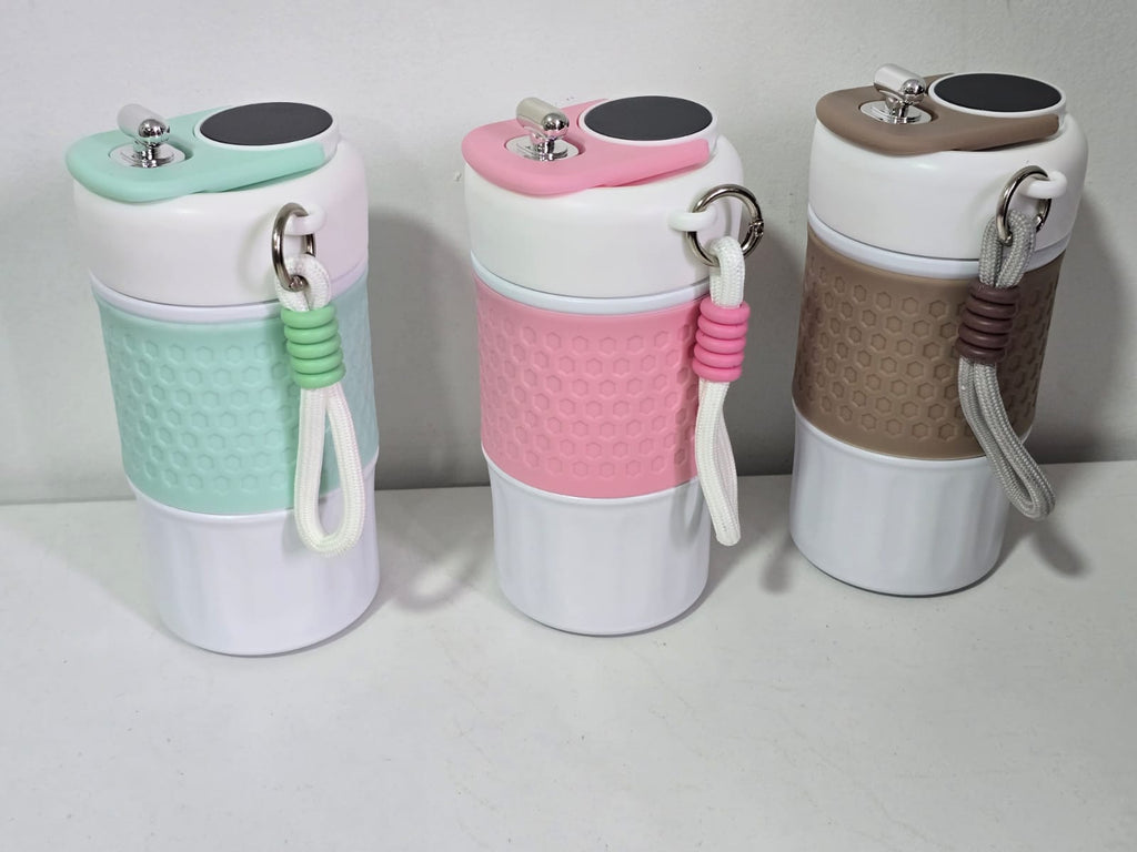 Vaso termico con indicador de temperatura