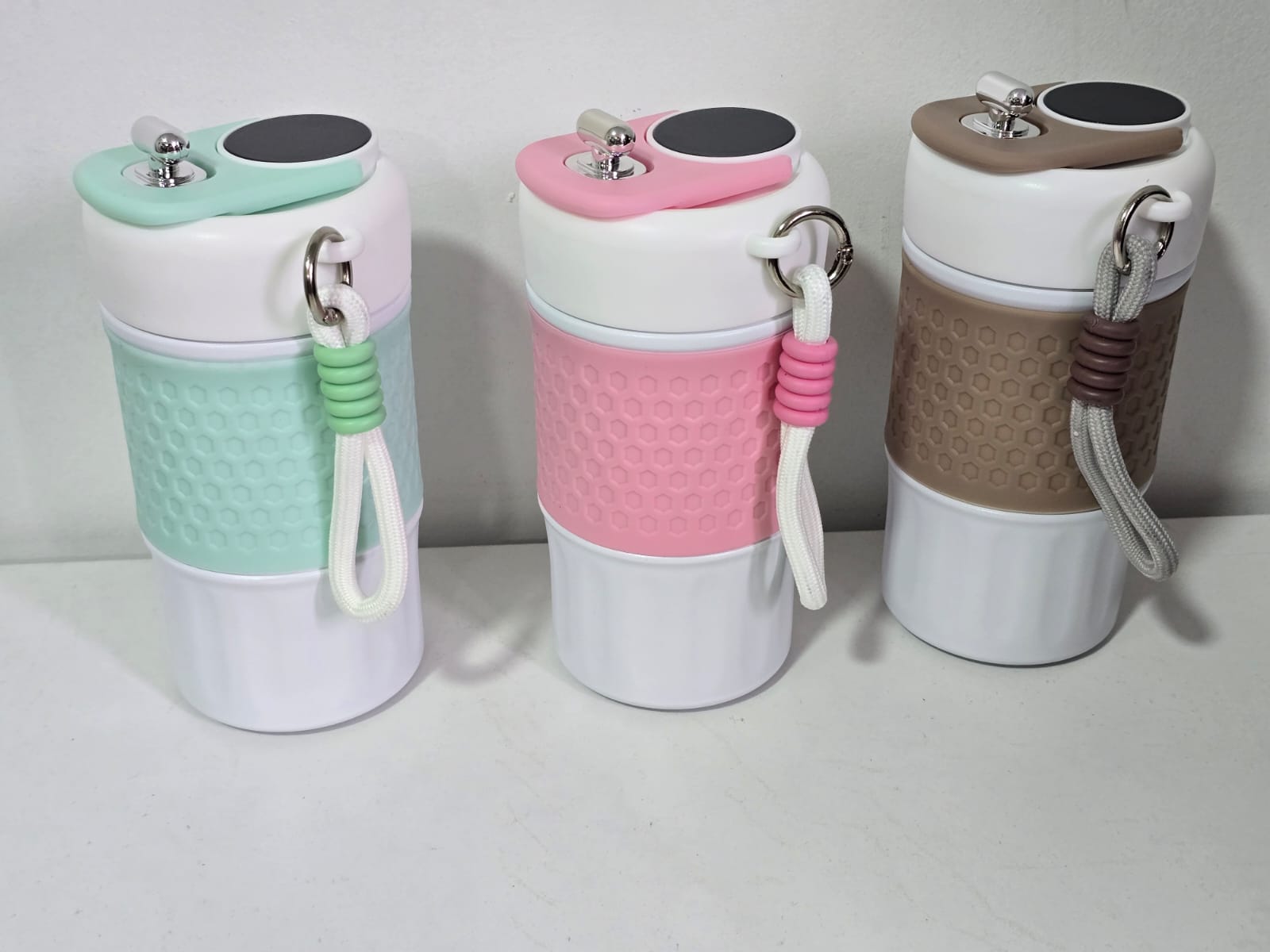 Vaso termico con indicador de temperatura