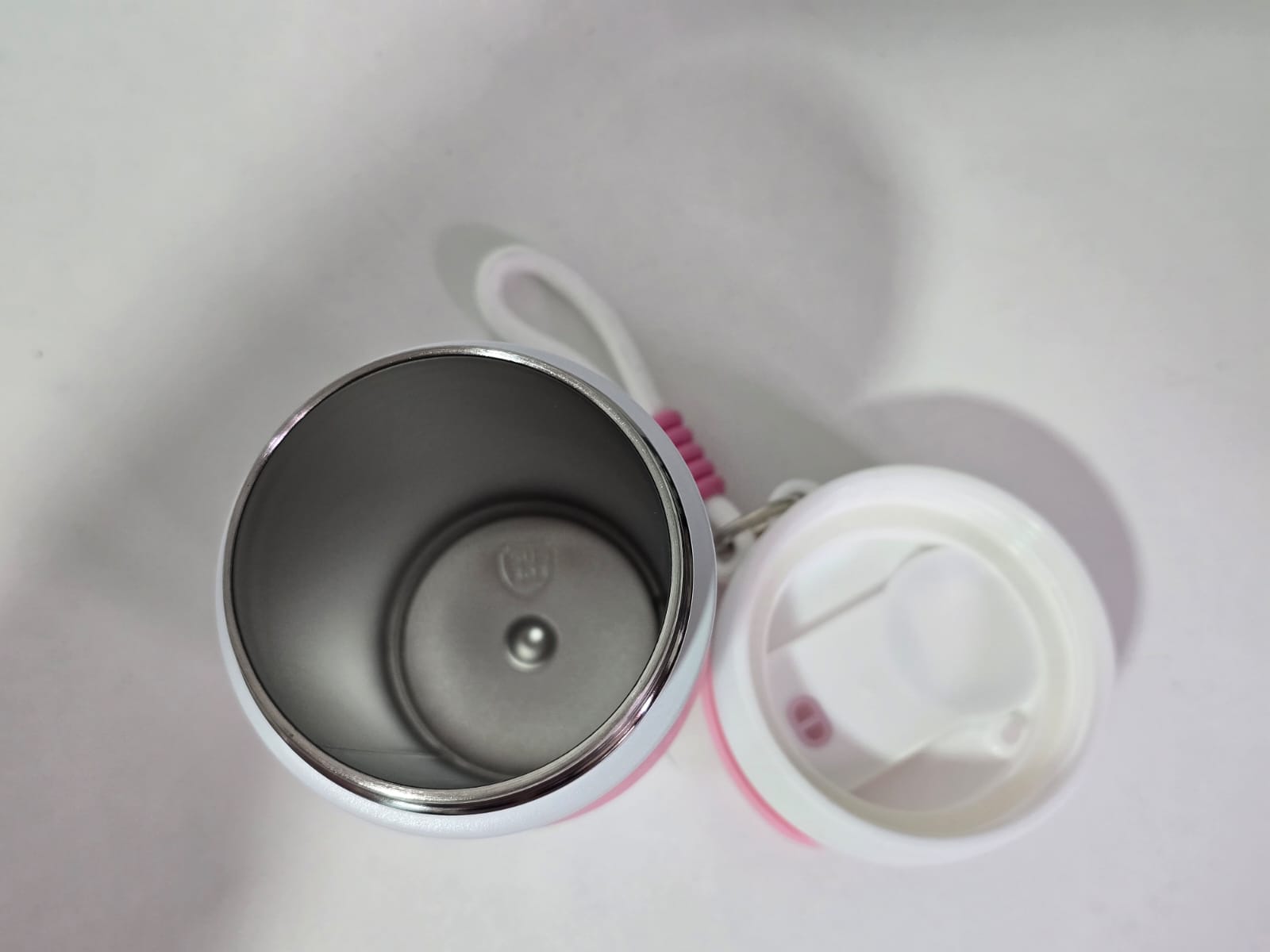 Vaso termico con indicador de temperatura